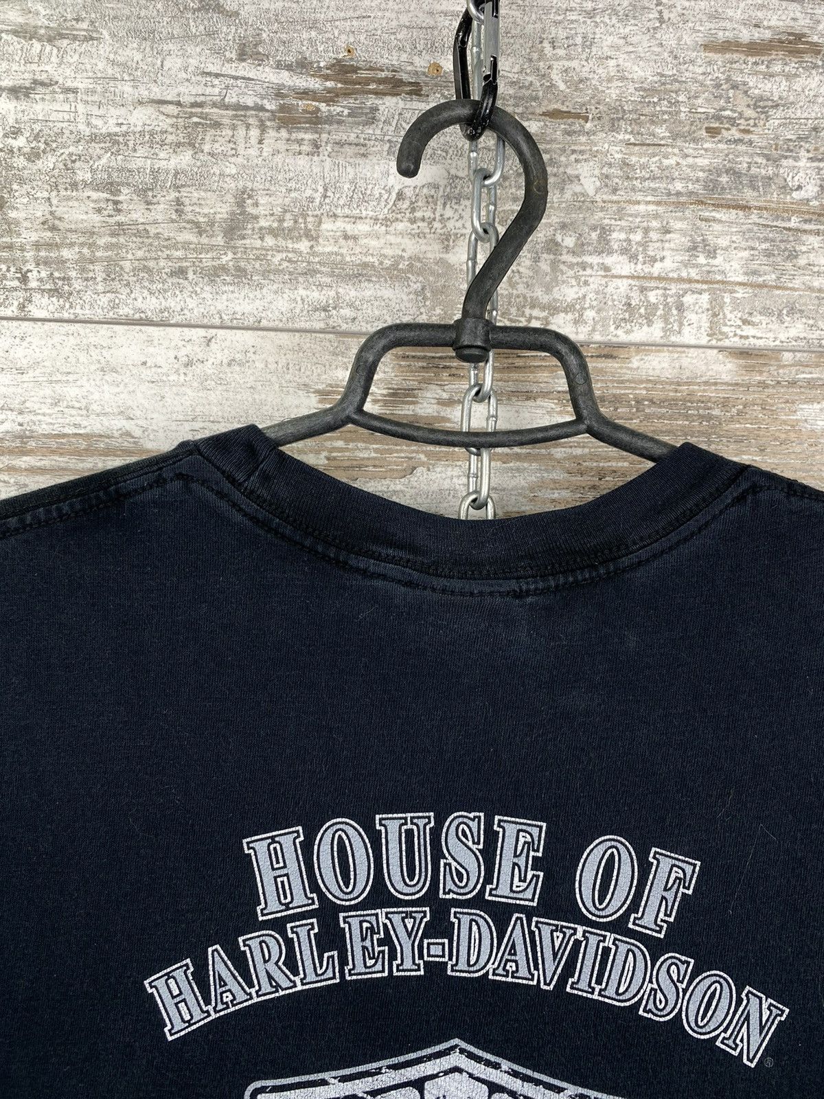 Harley Davidson × Vintage Mens Vintage Harley Davidson 2008 T Shirt rare tee y2k motor Size US L / EU 52-54 / 3 - 17 Thumbnail