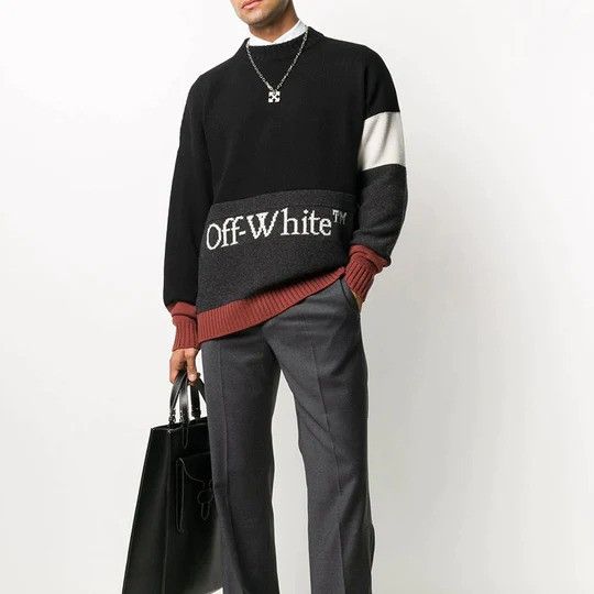Off-White Off-White FW20 Sweater Men Multicolor Size US S / EU 44-46 / 1 - 3 Thumbnail