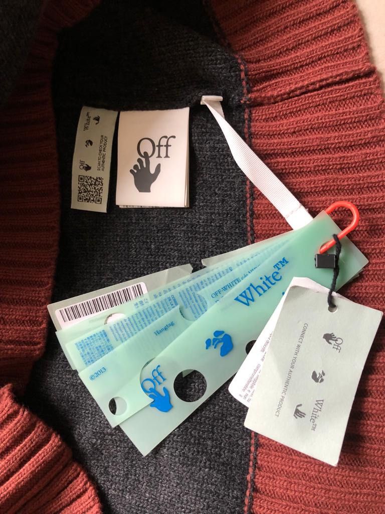 Off-White Off-White FW20 Sweater Men Multicolor Size US S / EU 44-46 / 1 - 11 Thumbnail