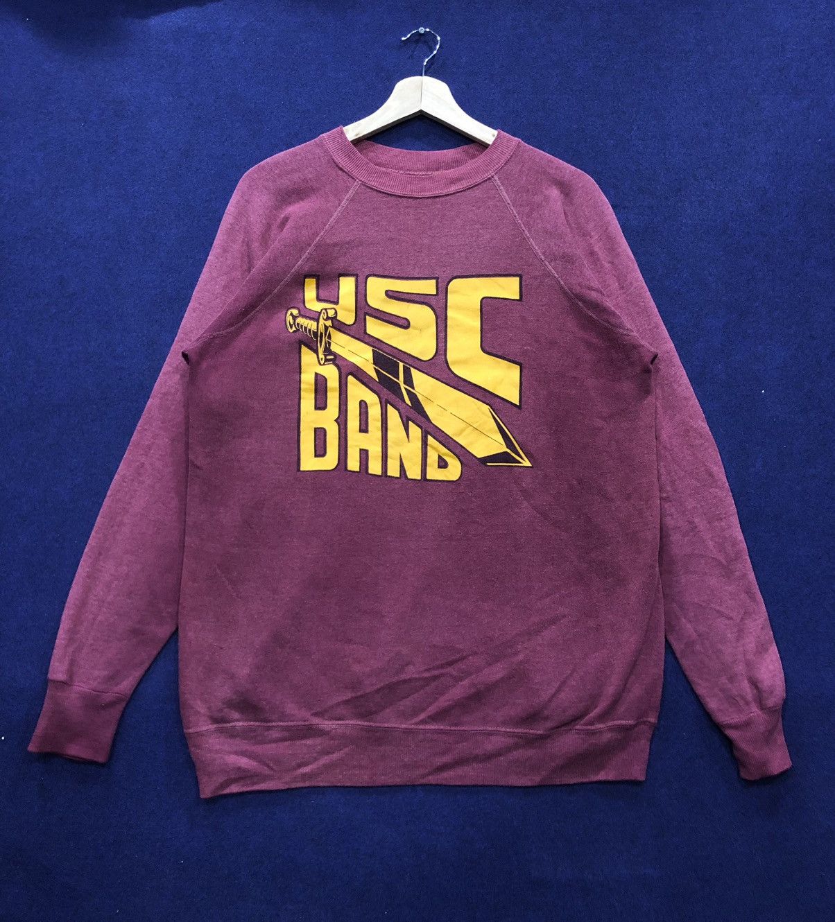 Vintage SWORD USC BAND VINTAGE Size US M / EU 48-50 / 2 - 1 Thumbnail
