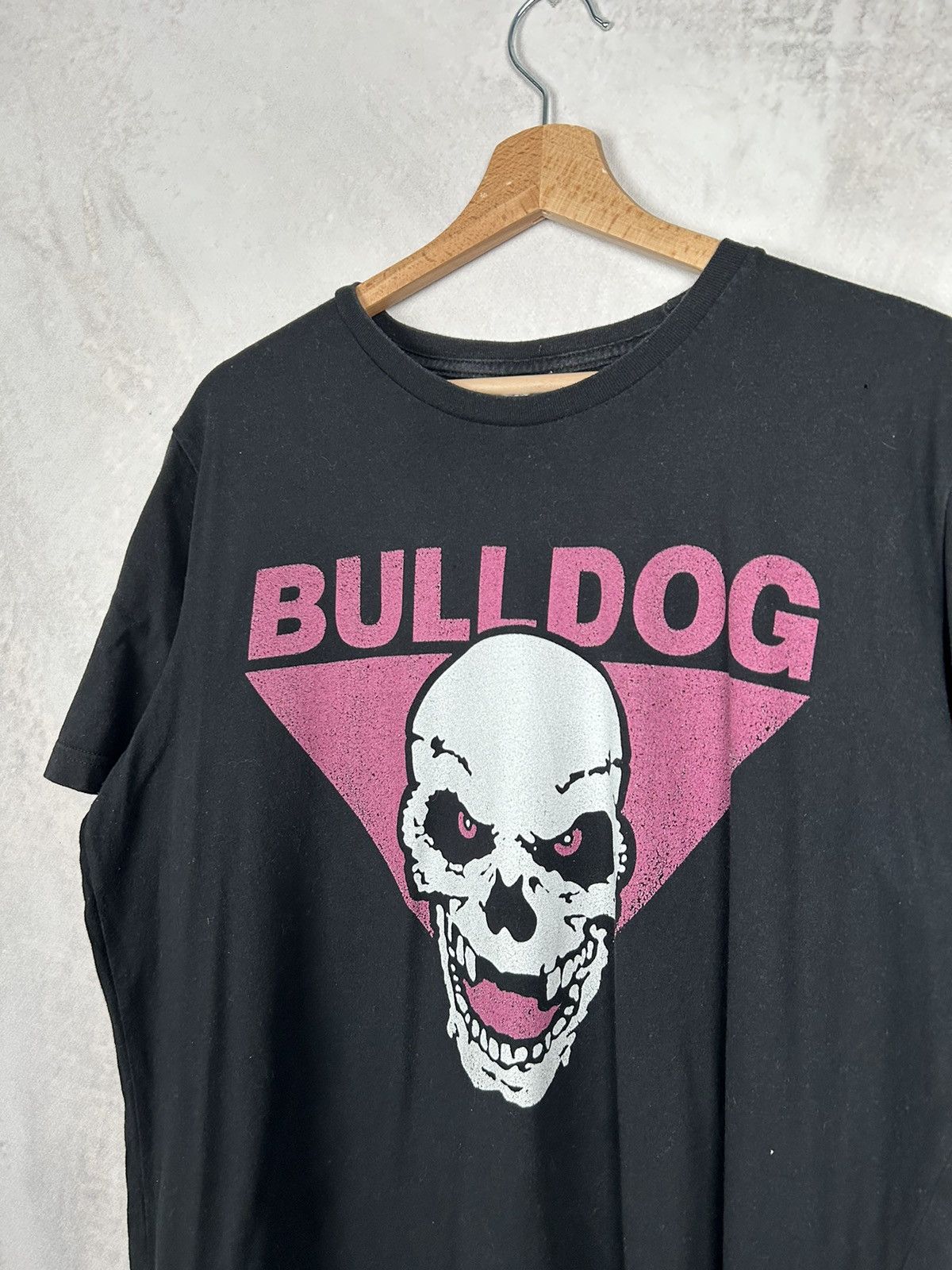 Vintage Vintage Bulldog Graphic Tee Skull Horror 90s Y2K Size US L / EU 52-54 / 3 - 3 Thumbnail