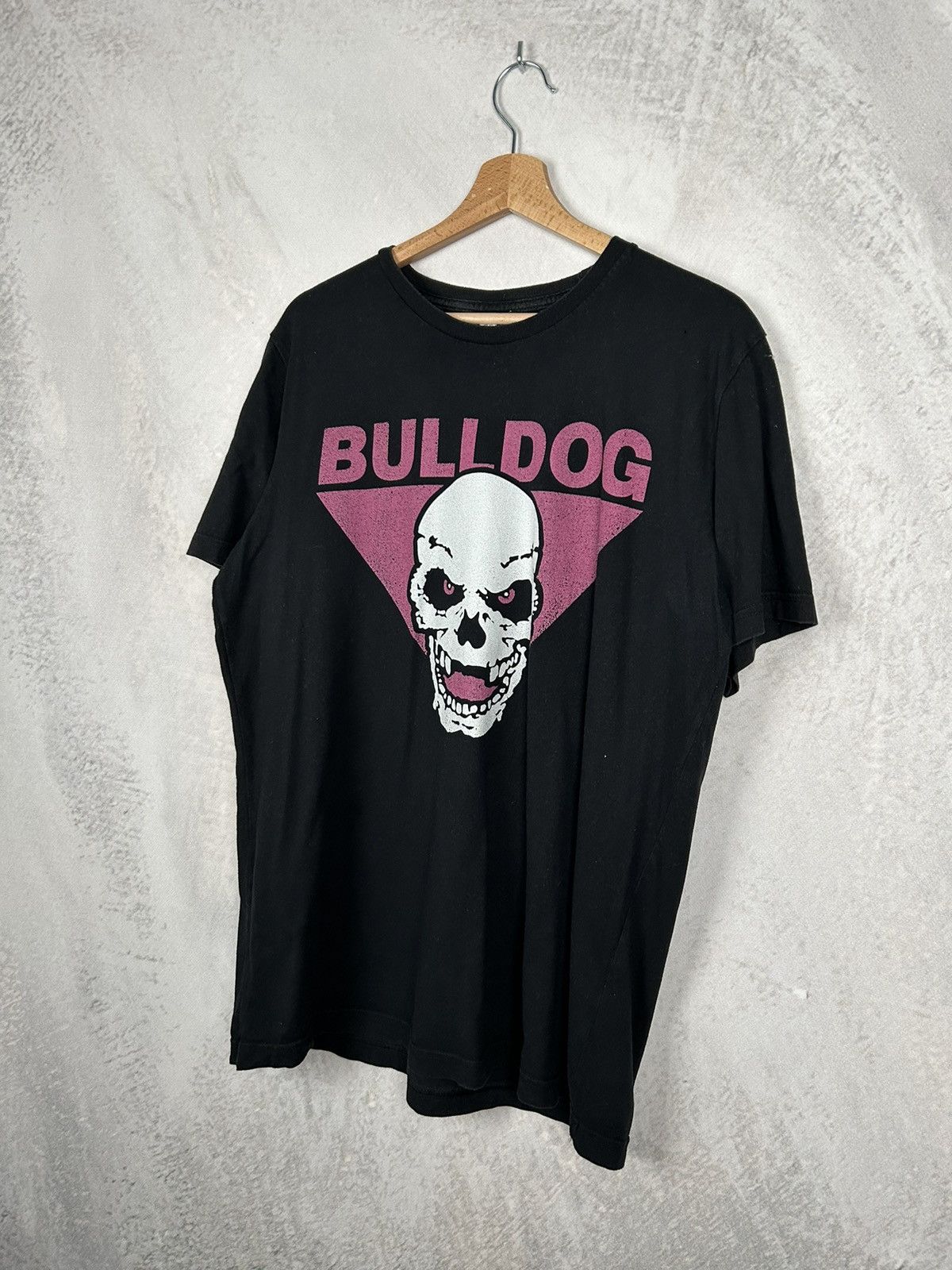 Vintage Vintage Bulldog Graphic Tee Skull Horror 90s Y2K Size US L / EU 52-54 / 3 - 2 Thumbnail
