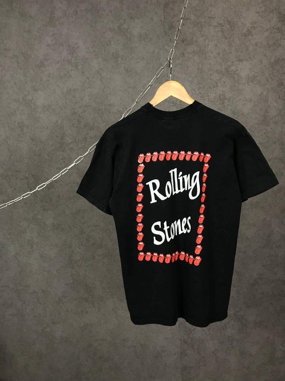 Band Tees The Rolling Stones vintage rock band overprinted tee Size US M / EU 48-50 / 2 - 2 Thumbnail