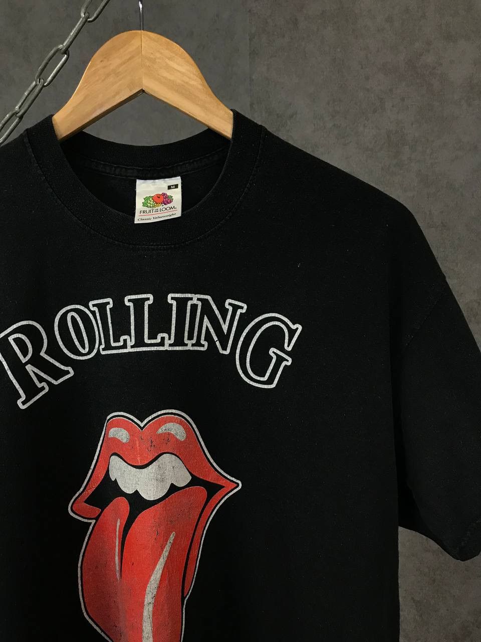 Band Tees The Rolling Stones vintage rock band overprinted tee Size US M / EU 48-50 / 2 - 3 Thumbnail