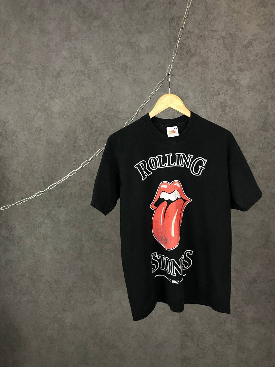 Band Tees The Rolling Stones vintage rock band overprinted tee Size US M / EU 48-50 / 2 - 1 Thumbnail