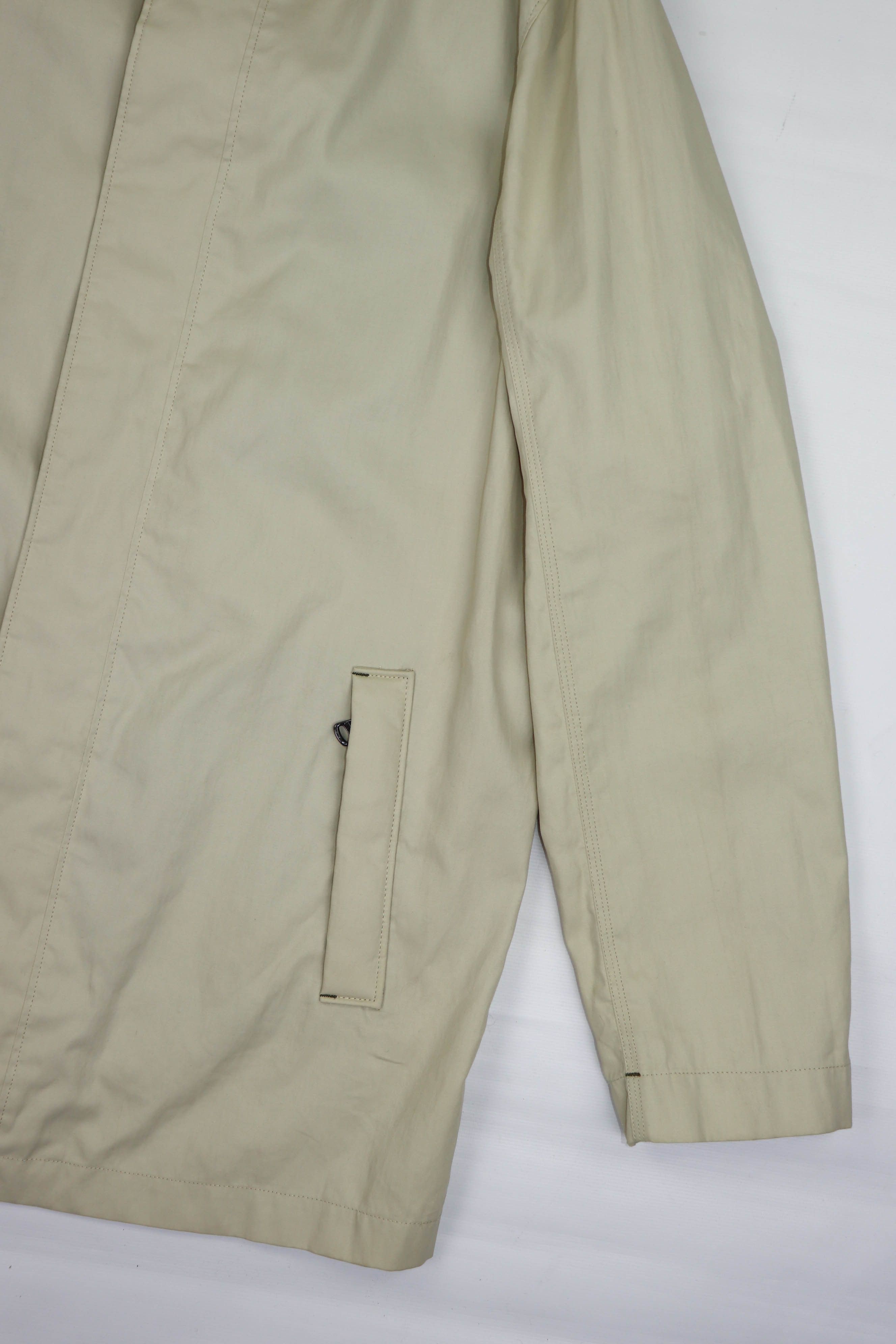 Gianfranco Ferre Ferre Jeans Men's Cream Beige Light Cotton Coat Jacket Size US L / EU 52-54 / 3 - 5 Thumbnail