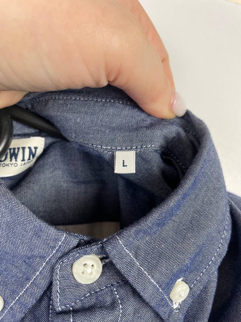 Edwin Edwin Japan luxury shirt size L Size US L / EU 52-54 / 3 - 3 Thumbnail