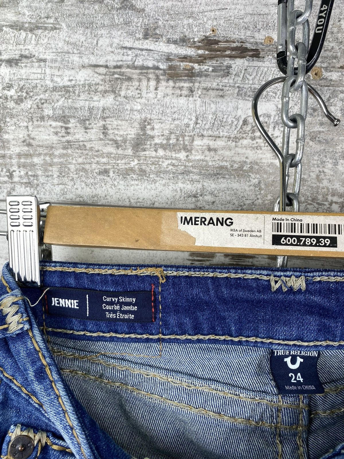 Japanese Brand × True Religion × Vintage Womens True Religion Jeans denim y2k streetwear Size 24" / US 00 / IT 34 - 22 Thumbnail