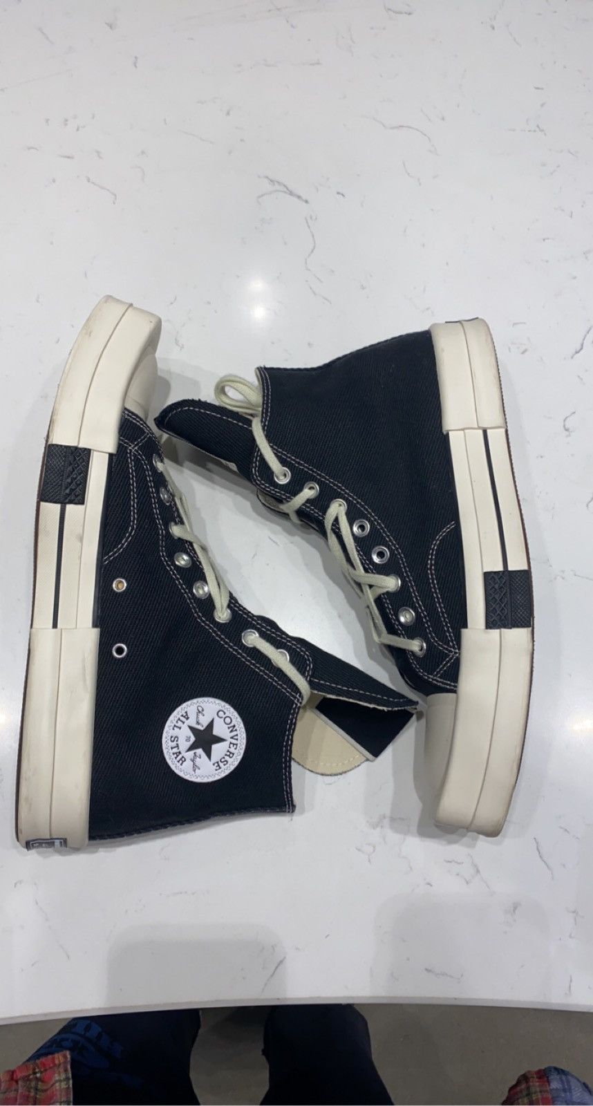 Converse Rick Owens converse high turbodrk Size US 11 / EU 44 - 1 Thumbnail