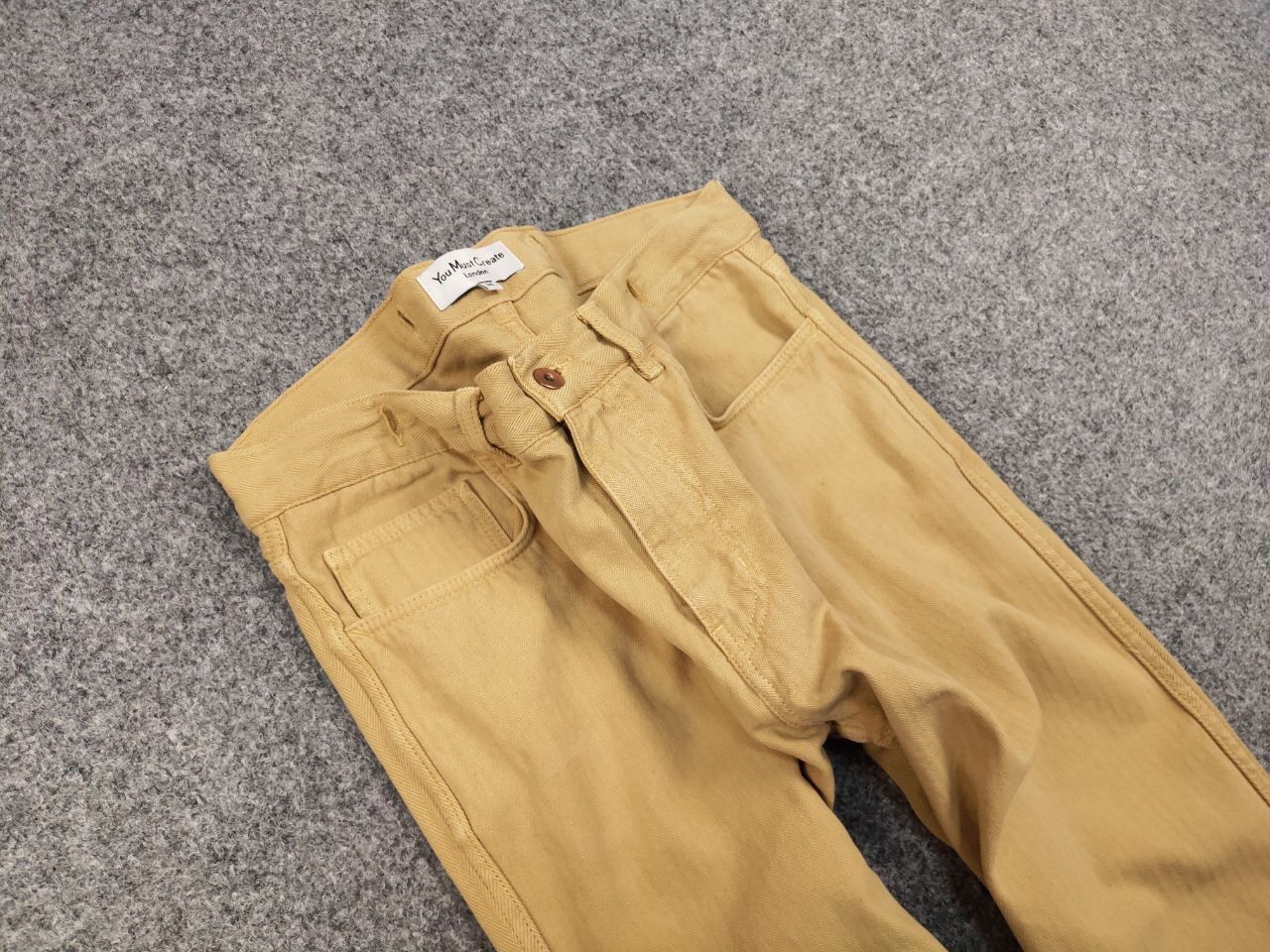 YMC You Must Create YMC Mom Beige Men's Pants luxury Japanese Size US 30 / EU 46 - 9 Thumbnail