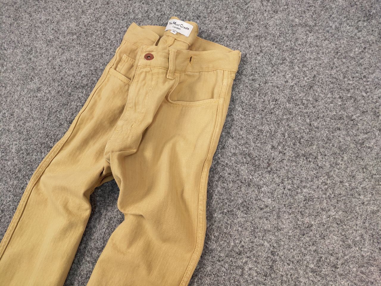 YMC You Must Create YMC Mom Beige Men's Pants luxury Japanese Size US 30 / EU 46 - 4 Thumbnail