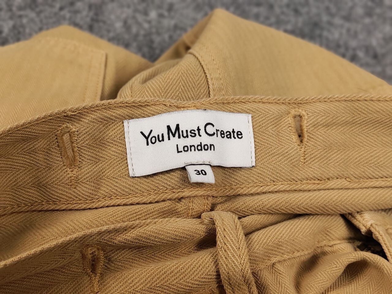 YMC You Must Create YMC Mom Beige Men's Pants luxury Japanese Size US 30 / EU 46 - 17 Thumbnail