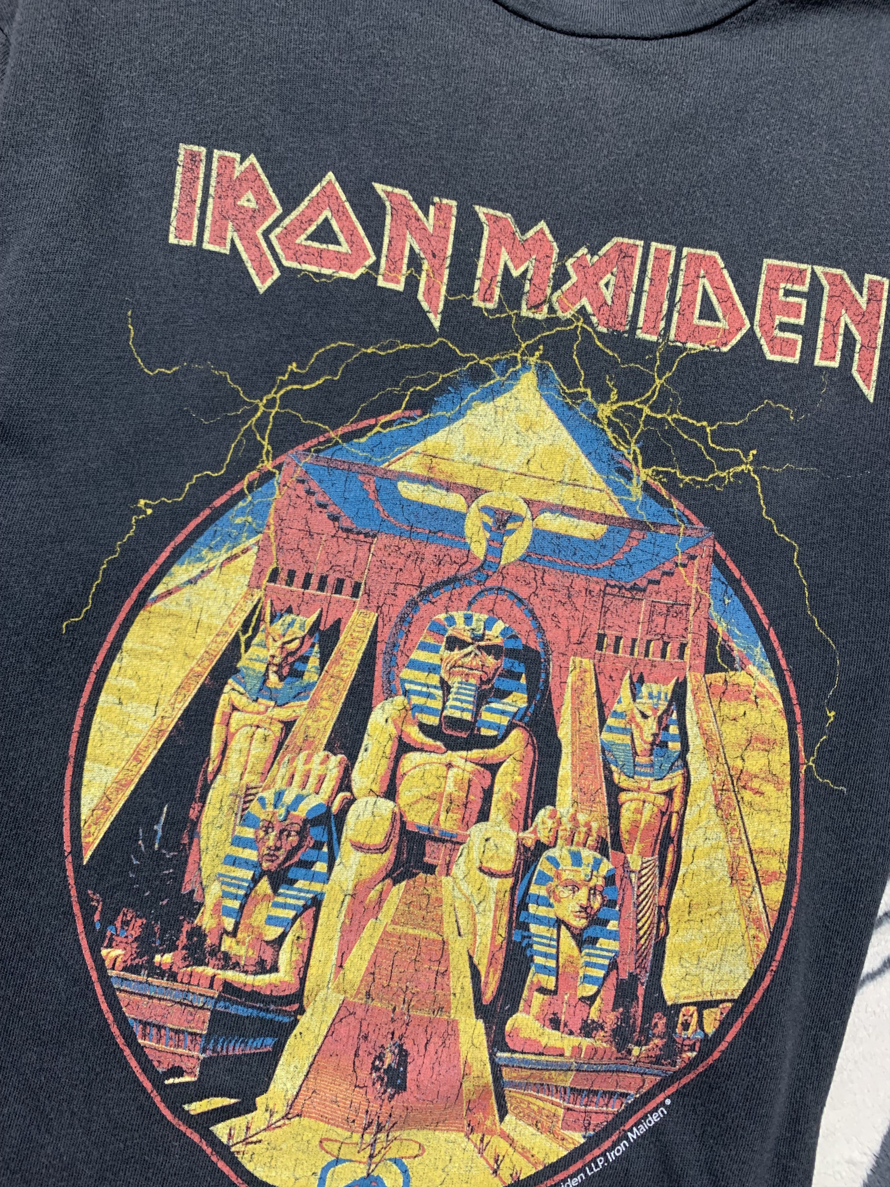 Band Tees × Iron Maiden Iron Maiden 2019 Rock T-Shirt Size US XL / EU 56 / 4 - 3 Thumbnail
