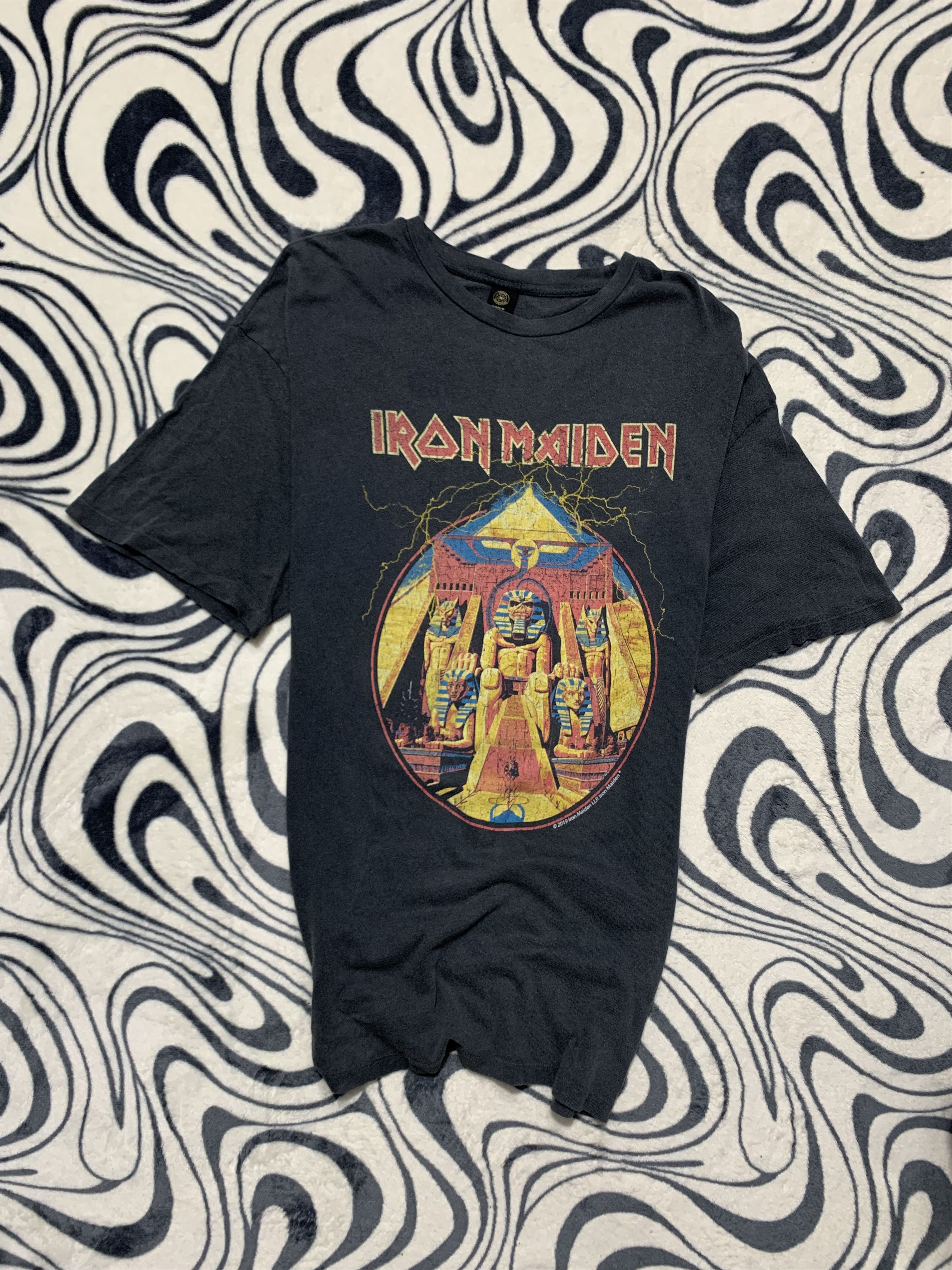 Band Tees × Iron Maiden Iron Maiden 2019 Rock T-Shirt Size US XL / EU 56 / 4 - 1 Thumbnail