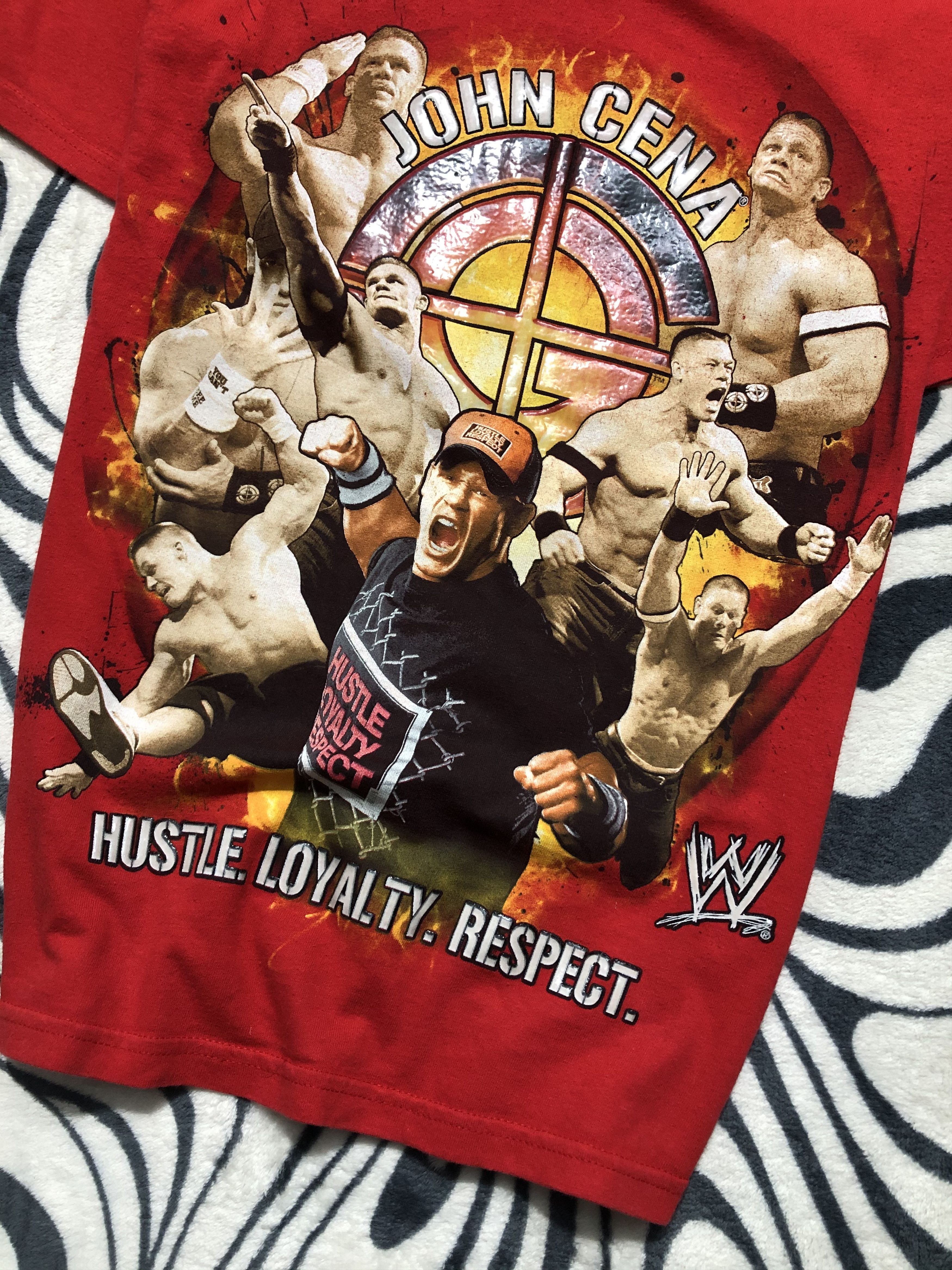 Vintage × WWE × WWF John Cena 2006 WWE Champion T-Shirt Tee Size US S / EU 44-46 / 1 - 2 Thumbnail