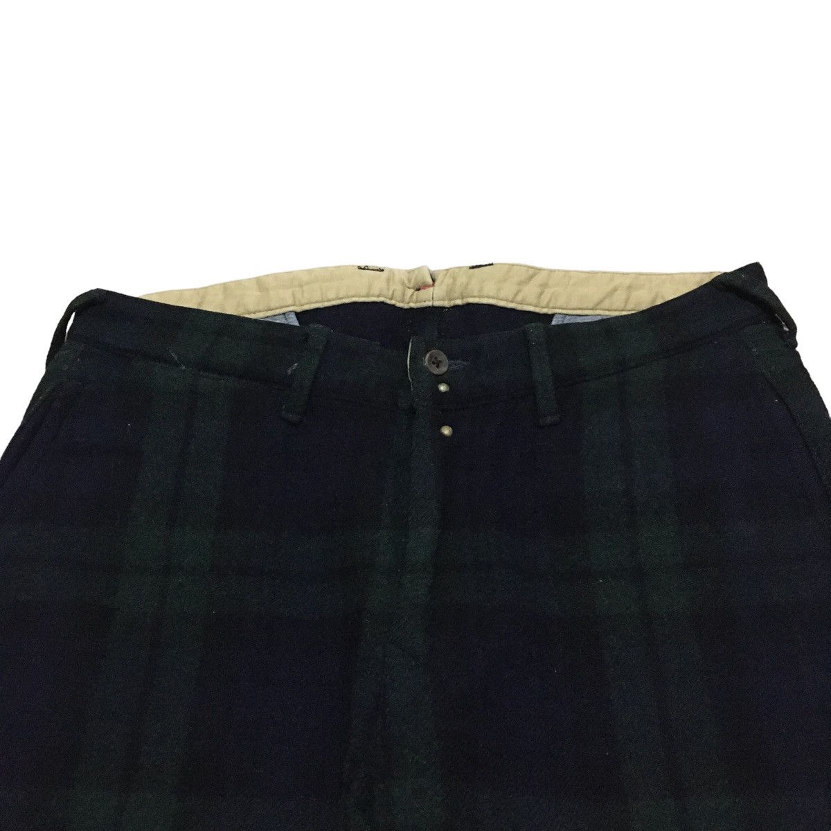 45rpm × Vintage Rare Design Vintage Japanese Brand 45rpm Wool Pants 1990s Size US 32 / EU 48 - 3 Thumbnail
