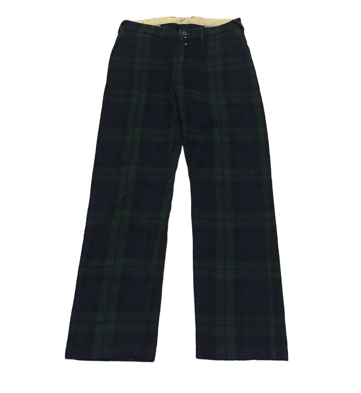 45rpm × Vintage Rare Design Vintage Japanese Brand 45rpm Wool Pants 1990s Size US 32 / EU 48 - 1 Thumbnail