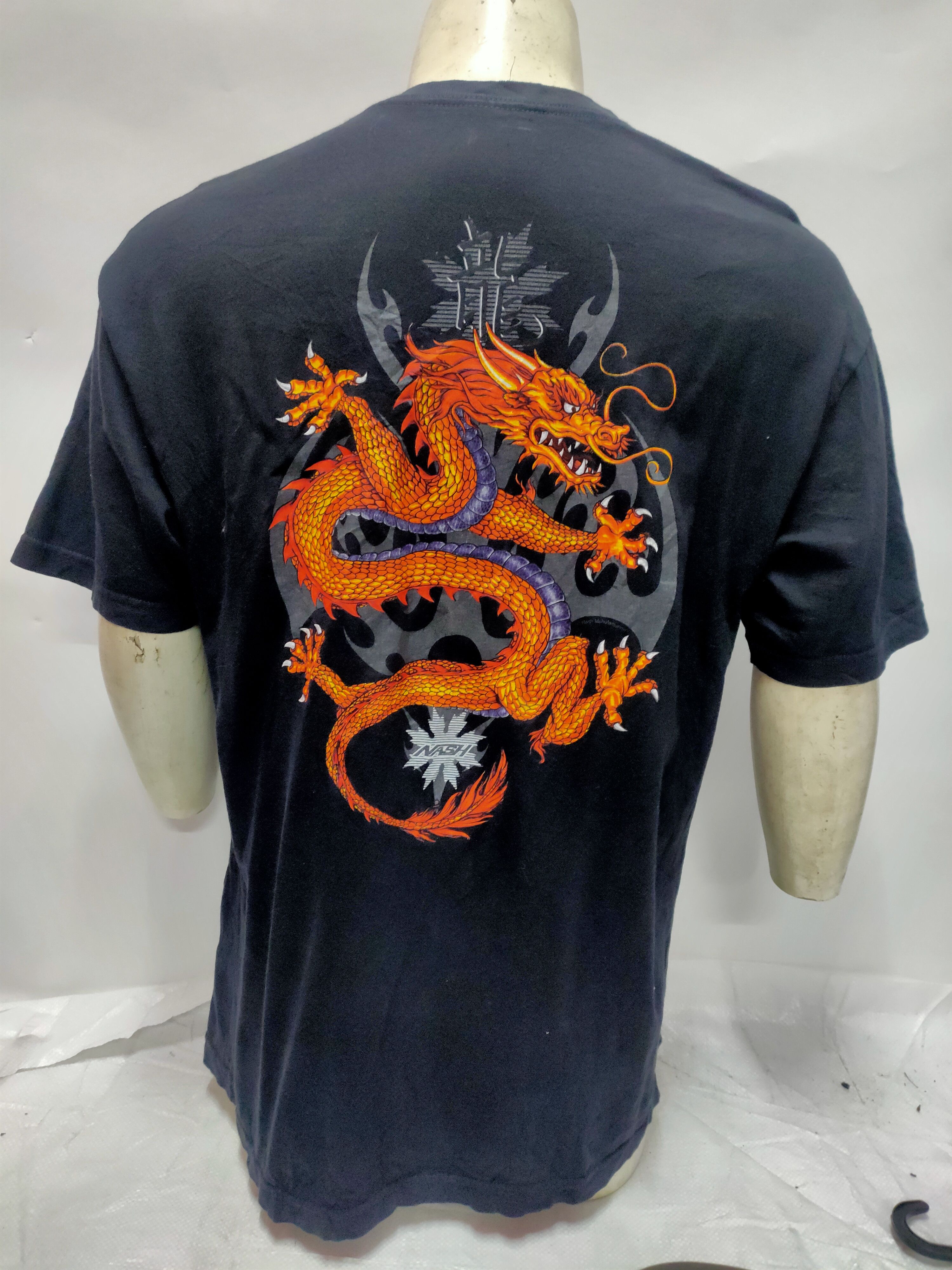 image of Powell Peralta x Skategang Vintage Nash Skateboarding Tee in Black, Men's (Size XL)