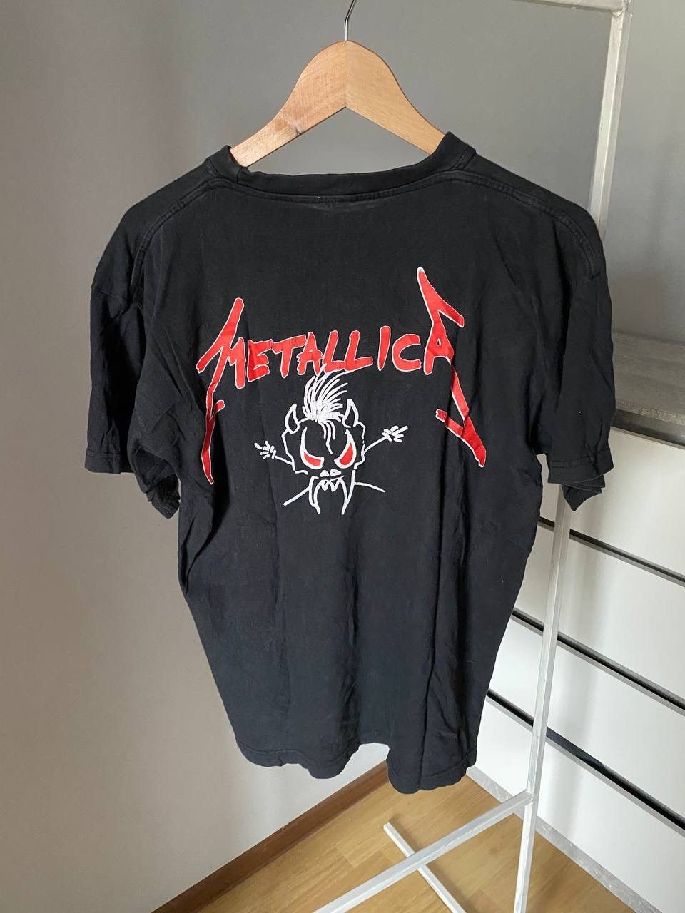 Metallica Vintage Metallica and justice for all overprint 90s tee Size US M / EU 48-50 / 2 - 2 Thumbnail
