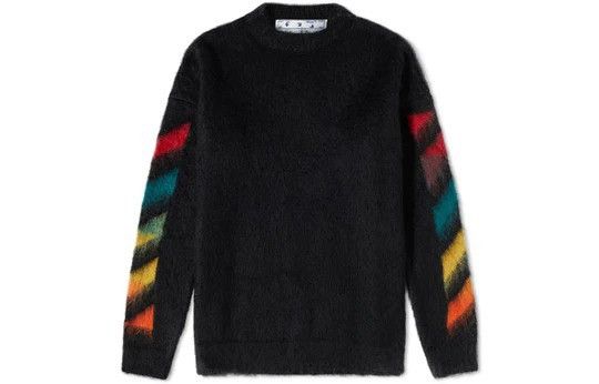 Off-White Off-White Classic Arrow Logo Printing Pullover Knit Black Size US S / EU 44-46 / 1 - 5 Thumbnail