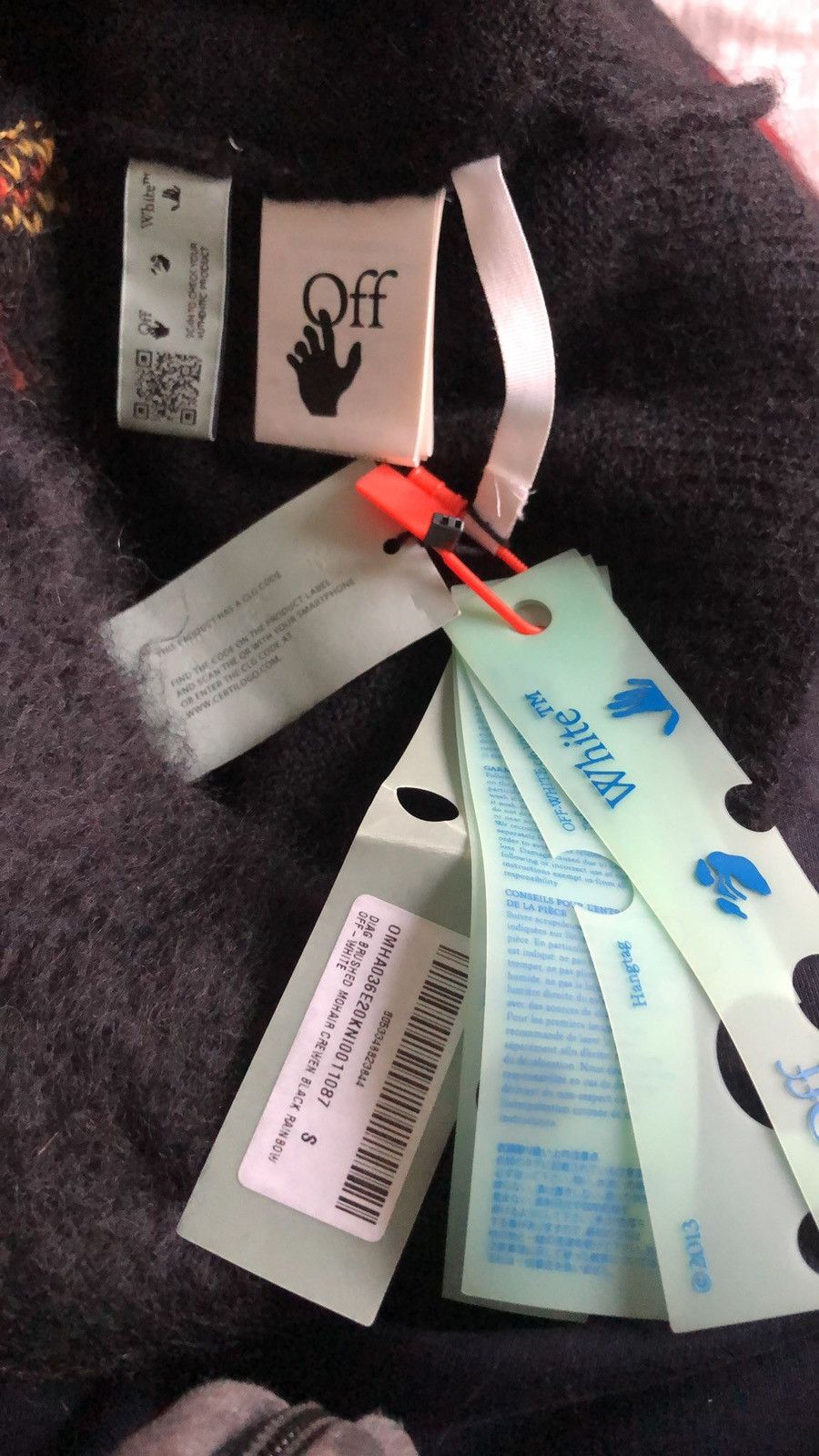 Off-White Off-White Classic Arrow Logo Printing Pullover Knit Black Size US S / EU 44-46 / 1 - 10 Thumbnail