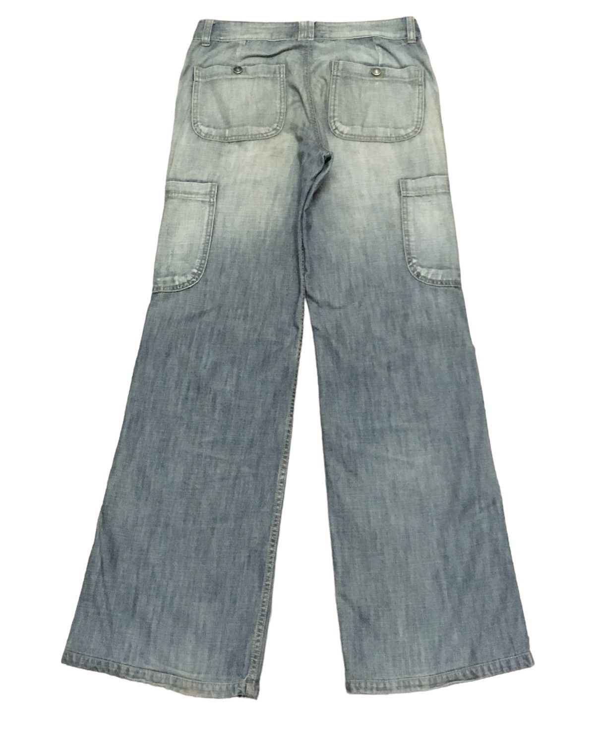 If Six Was Nine × Japanese Brand × Le Grande Bleu (L.G.B.) Rare Design Vintage Japanese Brand Crencia Jeans 1990s Size US 30 / EU 46 - 2 Thumbnail