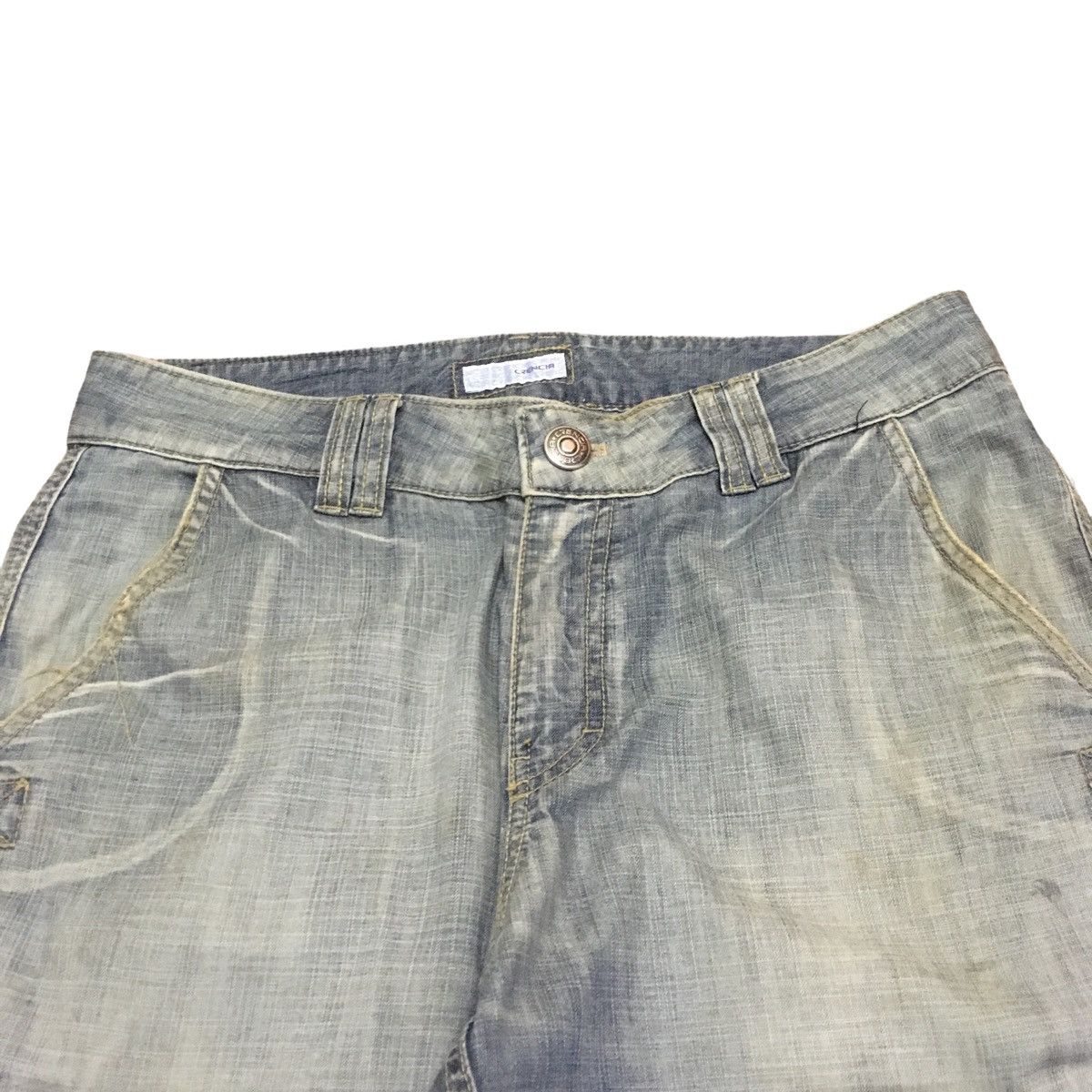 If Six Was Nine × Japanese Brand × Le Grande Bleu (L.G.B.) Rare Design Vintage Japanese Brand Crencia Jeans 1990s Size US 30 / EU 46 - 3 Thumbnail