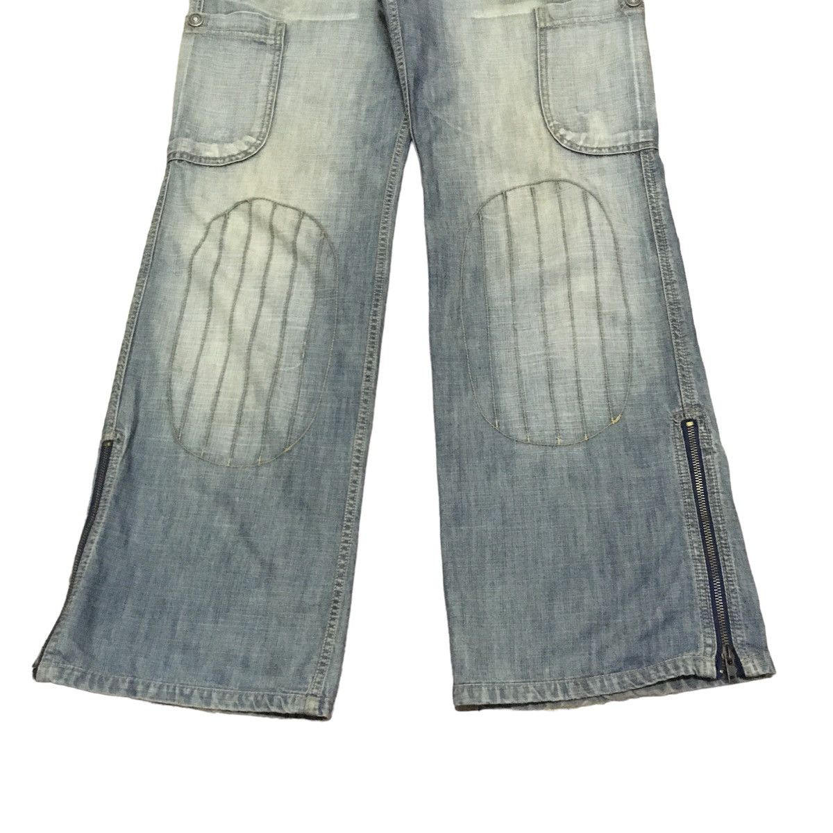 If Six Was Nine × Japanese Brand × Le Grande Bleu (L.G.B.) Rare Design Vintage Japanese Brand Crencia Jeans 1990s Size US 30 / EU 46 - 5 Thumbnail