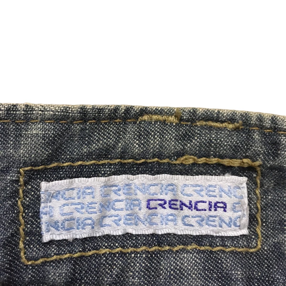 If Six Was Nine × Japanese Brand × Le Grande Bleu (L.G.B.) Rare Design Vintage Japanese Brand Crencia Jeans 1990s Size US 30 / EU 46 - 7 Thumbnail
