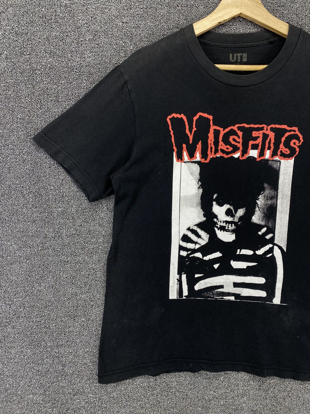 Band Tees Misfits Skulls x Uniqlo Punk Rock Band Tees T Shirts Size US M / EU 48-50 / 2 - 3 Thumbnail