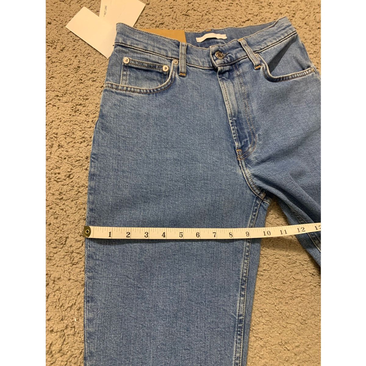 Helmut Lang HELMUT LANG LEATHER STRAP JEANS Size 26" / US 2 / IT 38 - 11 Thumbnail