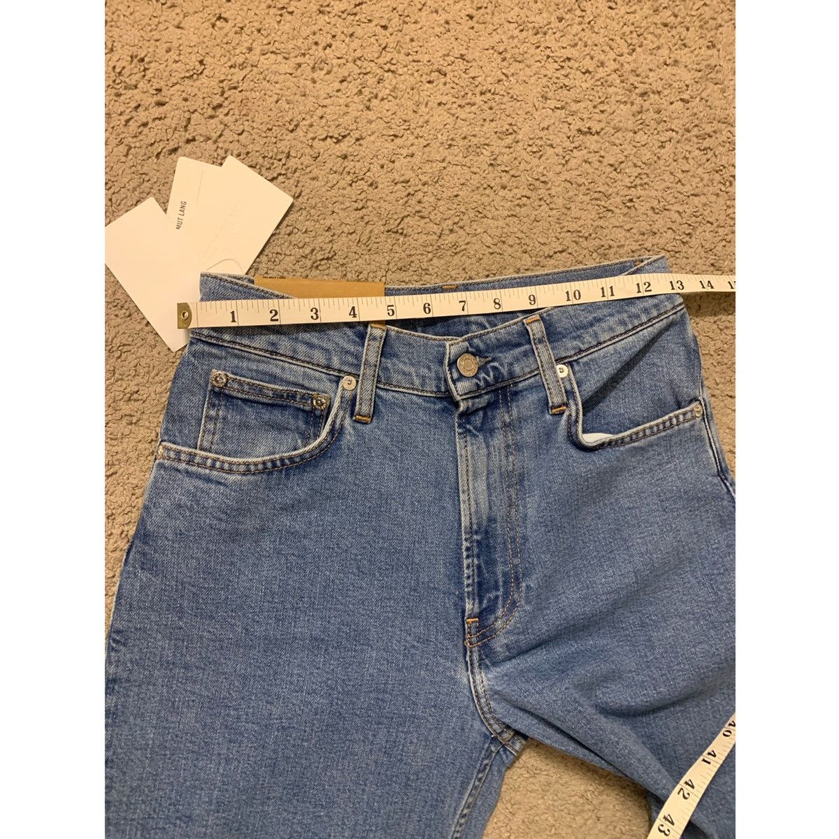 Helmut Lang HELMUT LANG LEATHER STRAP JEANS Size 26" / US 2 / IT 38 - 7 Thumbnail