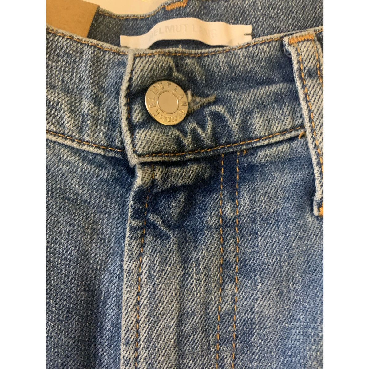 Helmut Lang HELMUT LANG LEATHER STRAP JEANS Size 26" / US 2 / IT 38 - 14 Thumbnail