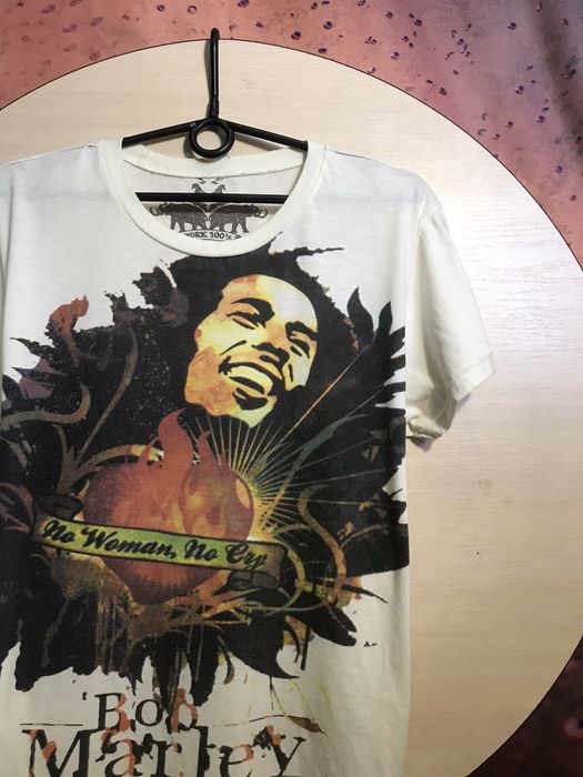 BOB MARLEY NO WOMAN NO CRY VINTAGE TEE