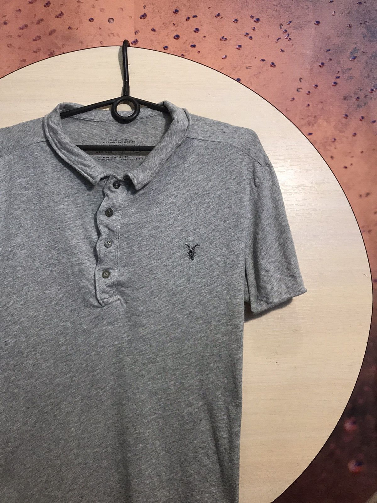 Allsaints Allsaints luxury streetwear polo tee Size US M / EU 48-50 / 2 - 1 Thumbnail