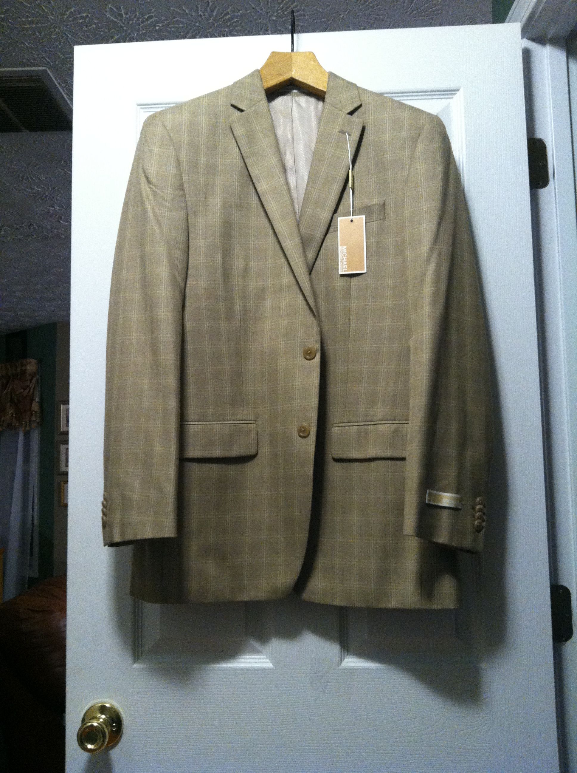 Michael Kors MICHAEL KORS MEN'S SPORT JACKET COAT BLAZER SIZE: 40L Size 40L - 1 Thumbnail