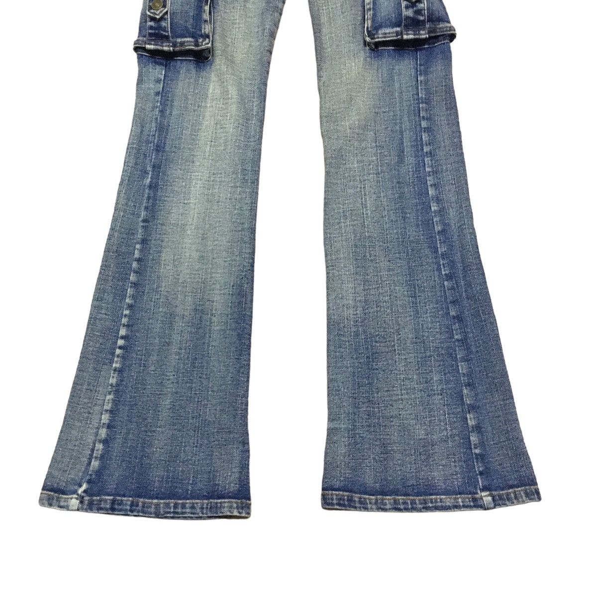 Japanese Brand × Le Grande Bleu (L.G.B.) Very Rare Vintage Japanese Brand Paravion Flared Jeans 1990s Size US 32 / EU 48 - 5 Thumbnail