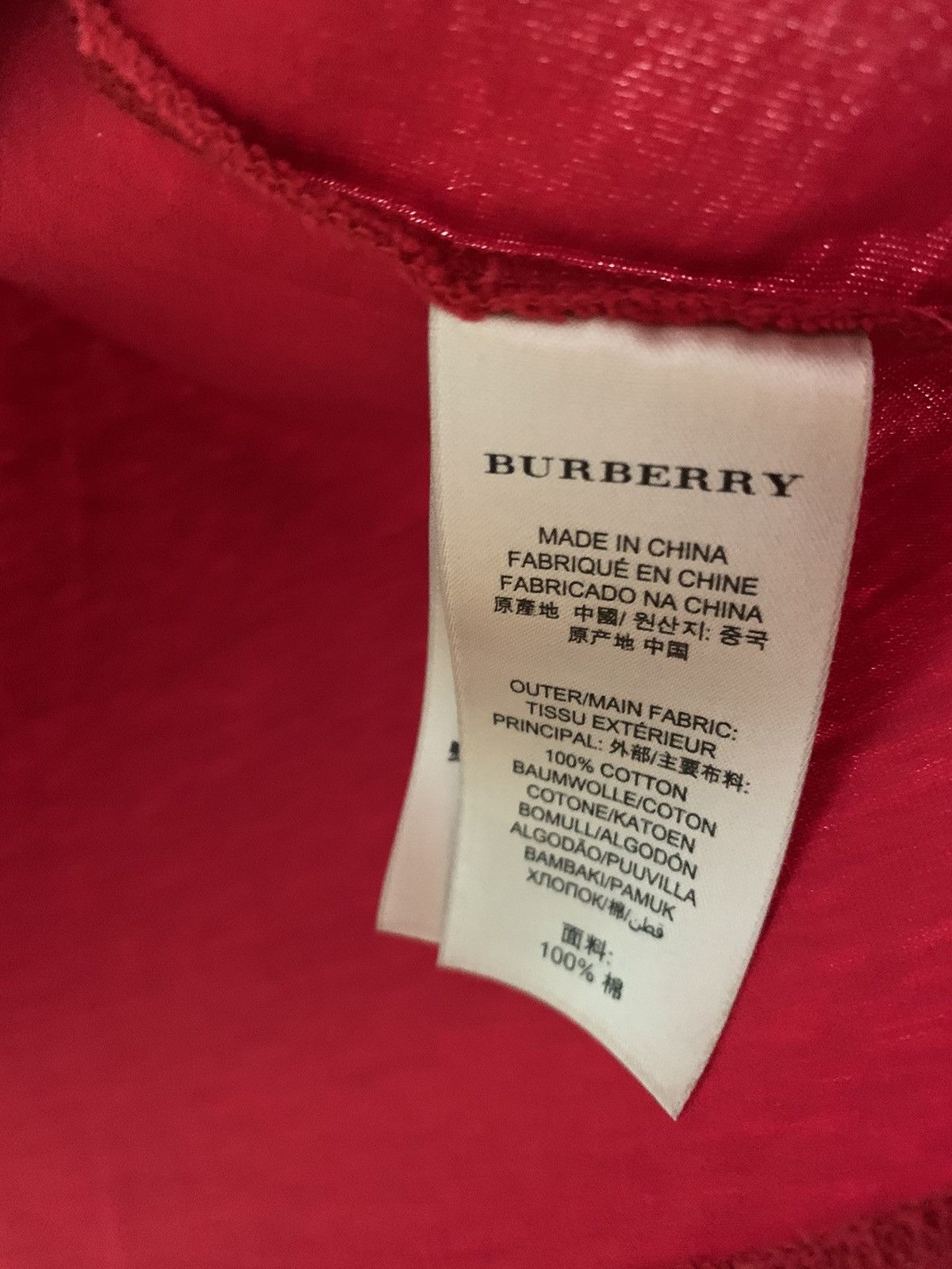 Burberry Burberry Prorsum Logo Tee Size US XL / EU 56 / 4 - 4 Thumbnail