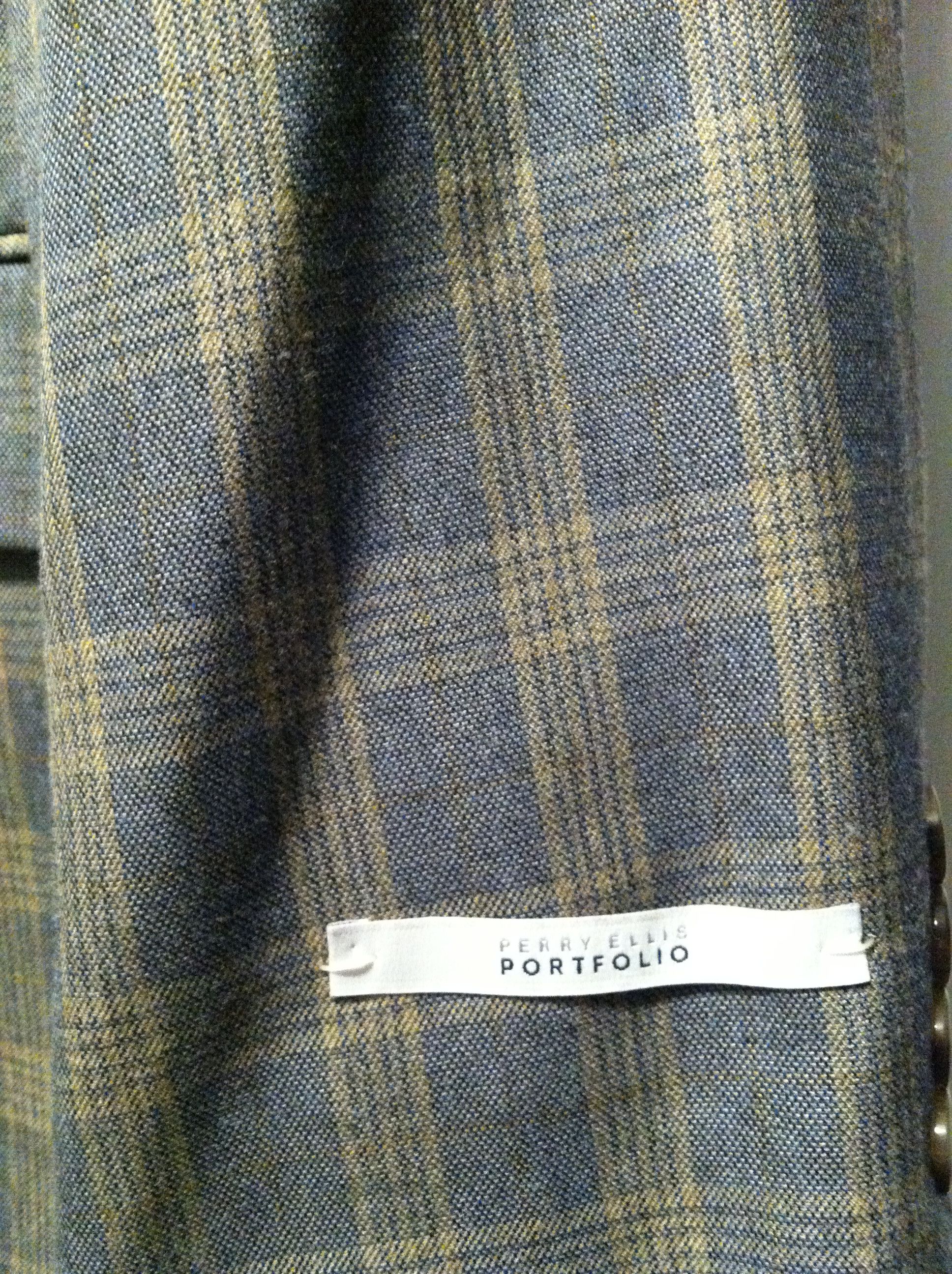Perry Ellis PERRY ELLIS SPORT JACKET Size 40R - 3 Thumbnail