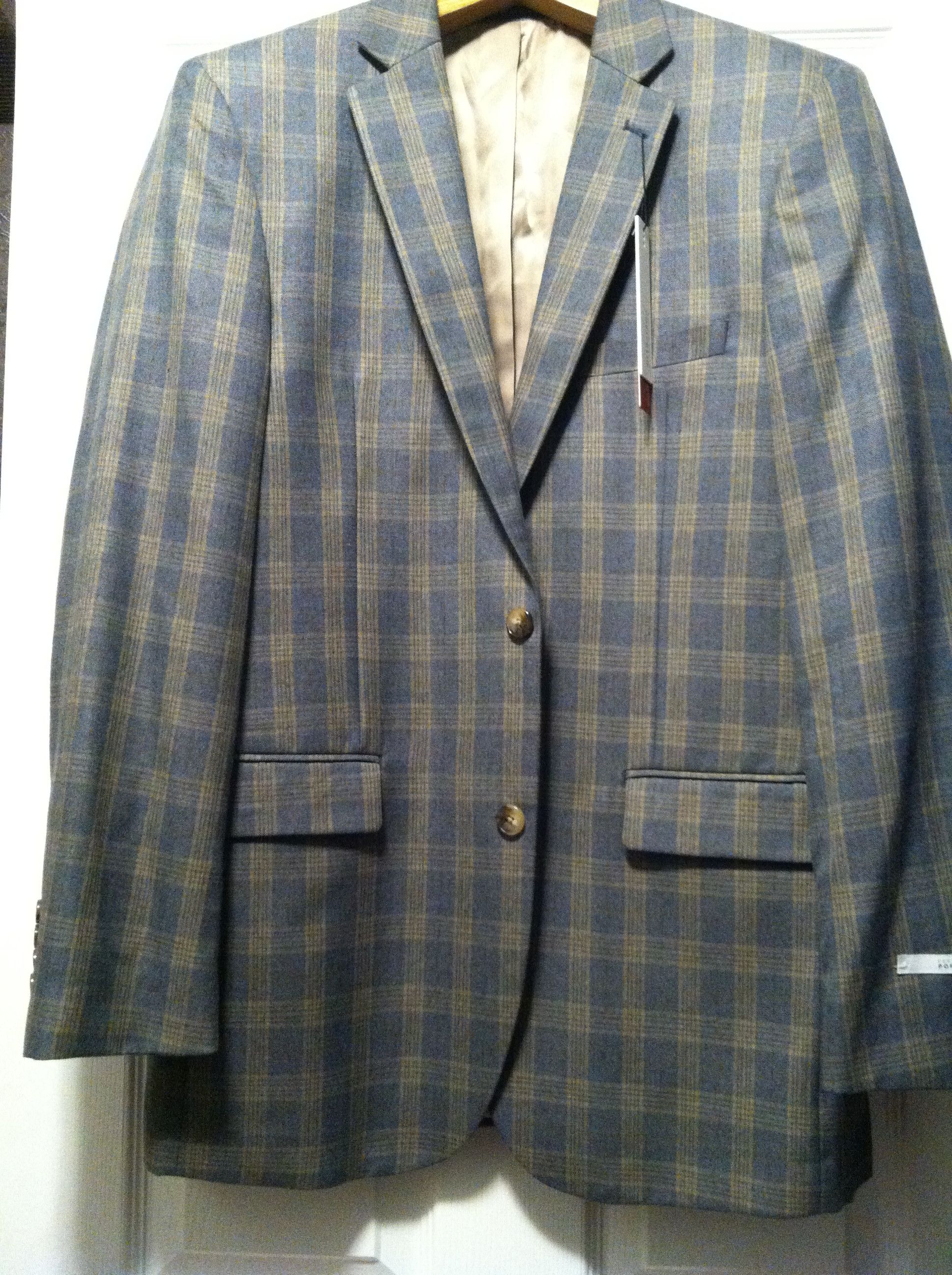 Perry Ellis PERRY ELLIS SPORT JACKET Size 40R - 2 Thumbnail