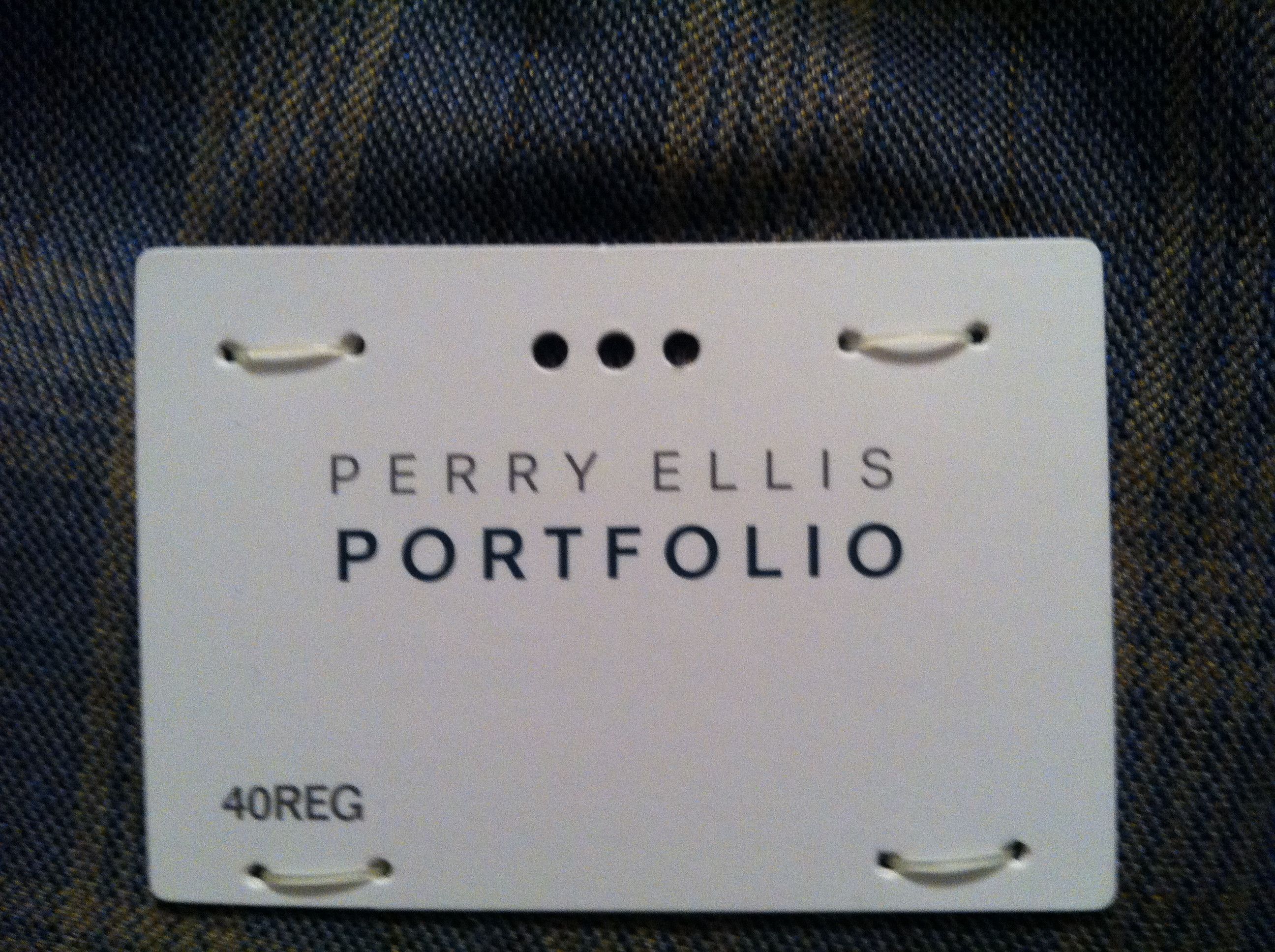 Perry Ellis PERRY ELLIS SPORT JACKET Size 40R - 6 Thumbnail
