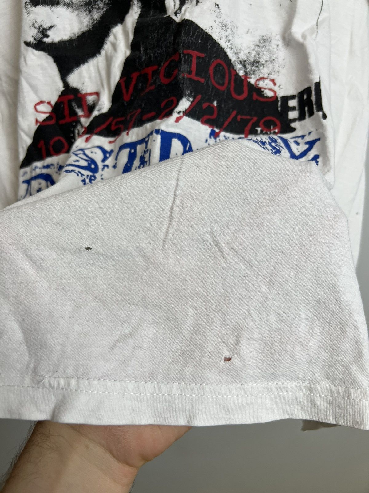 Band Tees Rare Vintage 00s Sid Vicious Destroy Punk Music Band Tee Size US XL / EU 56 / 4 - 5 Thumbnail