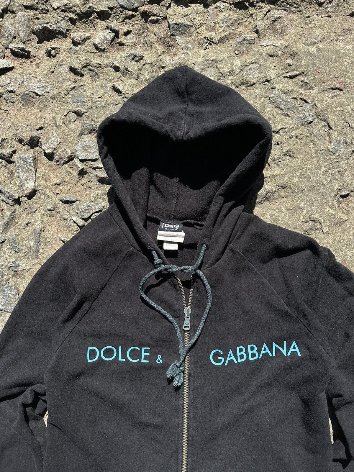 Dolce & Gabbana × Vintage Vintage 90s Dolce & Gabbana Women’s Zip Hoodie Size S / US 4 / IT 40 - 2 Thumbnail
