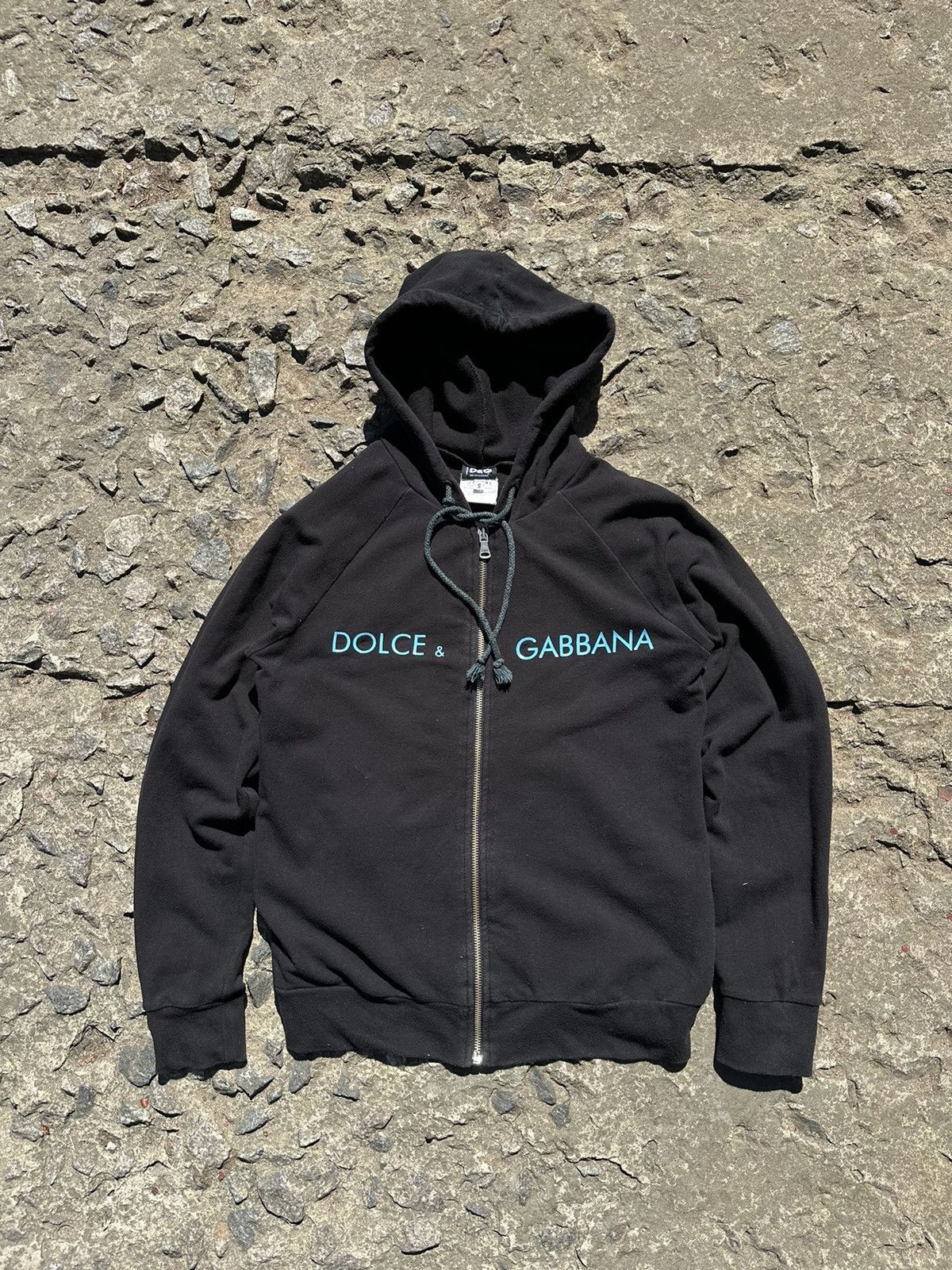 Dolce & Gabbana × Vintage Vintage 90s Dolce & Gabbana Women’s Zip Hoodie Size S / US 4 / IT 40 - 1 Thumbnail