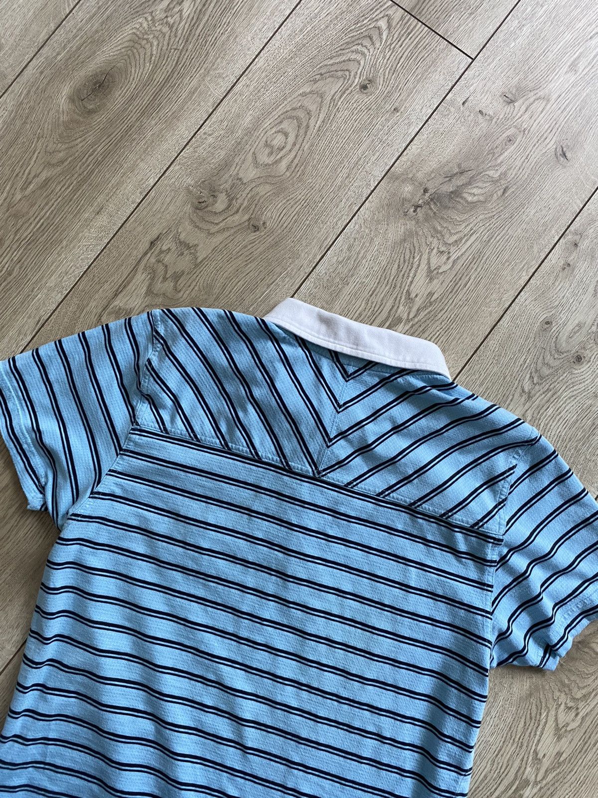Nike × Vintage Vintage Nike Polo Swoosh Y2K Style 2000’a Size US L / EU 52-54 / 3 - 9 Thumbnail
