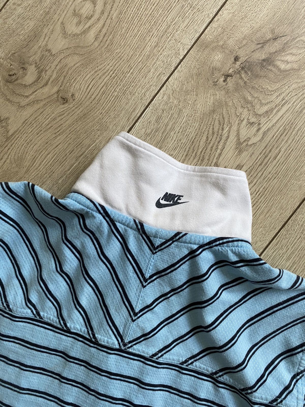 Nike × Vintage Vintage Nike Polo Swoosh Y2K Style 2000’a Size US L / EU 52-54 / 3 - 10 Thumbnail