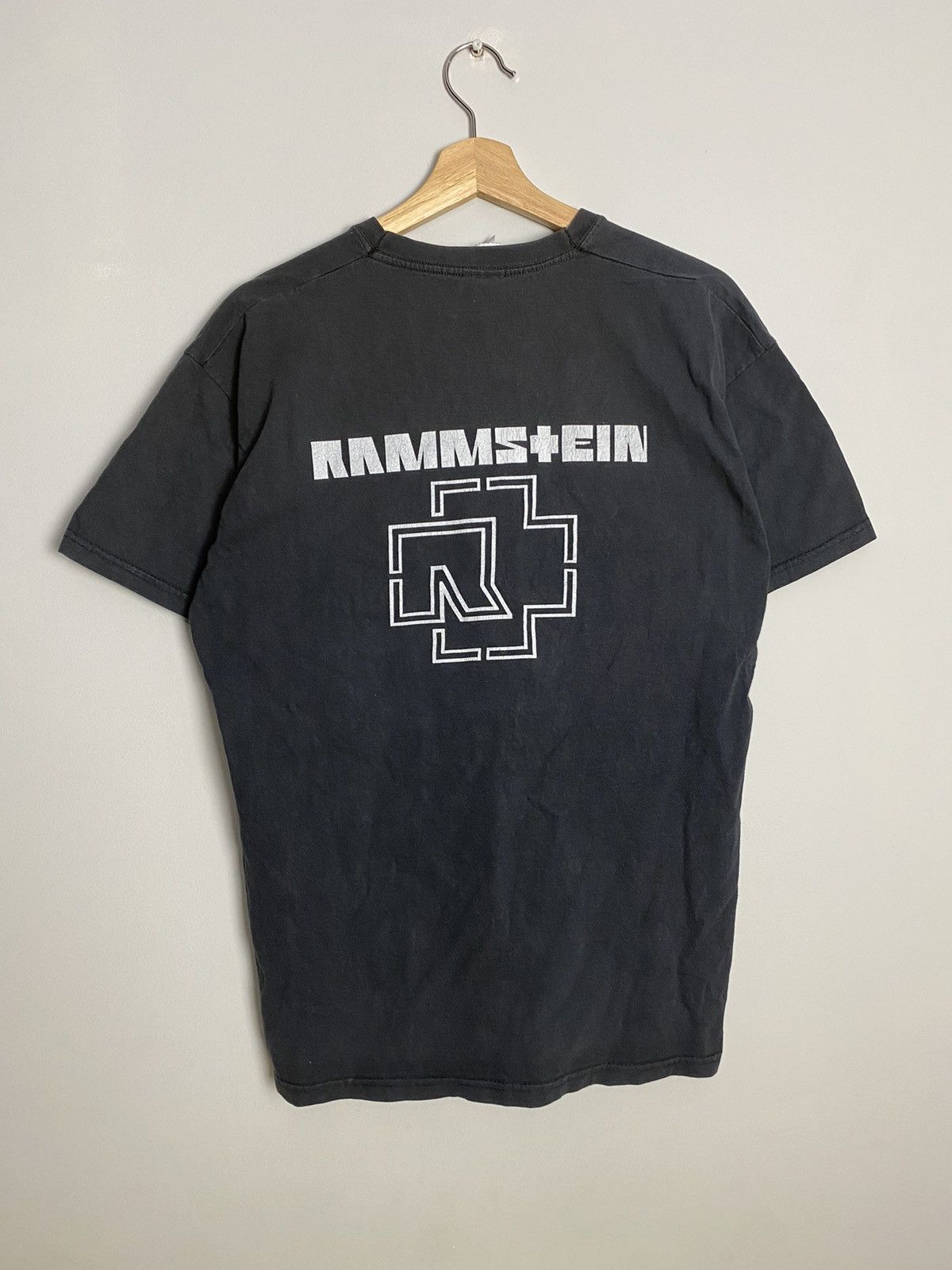 Band Tees Vintage 00s Rammstein Rosenrot (Iron Maiden Marilyn Manson) Size US L / EU 52-54 / 3 - 2 Thumbnail