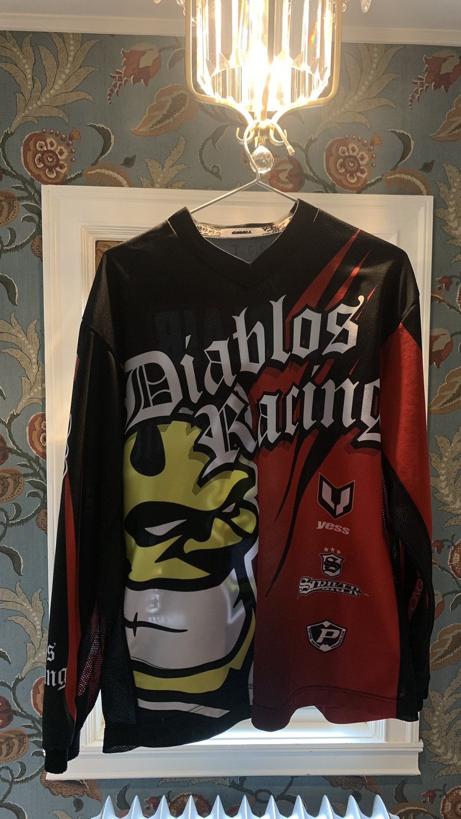 Streetwear × Vintage RARE Diablo racing jersey sinclair | Grailed