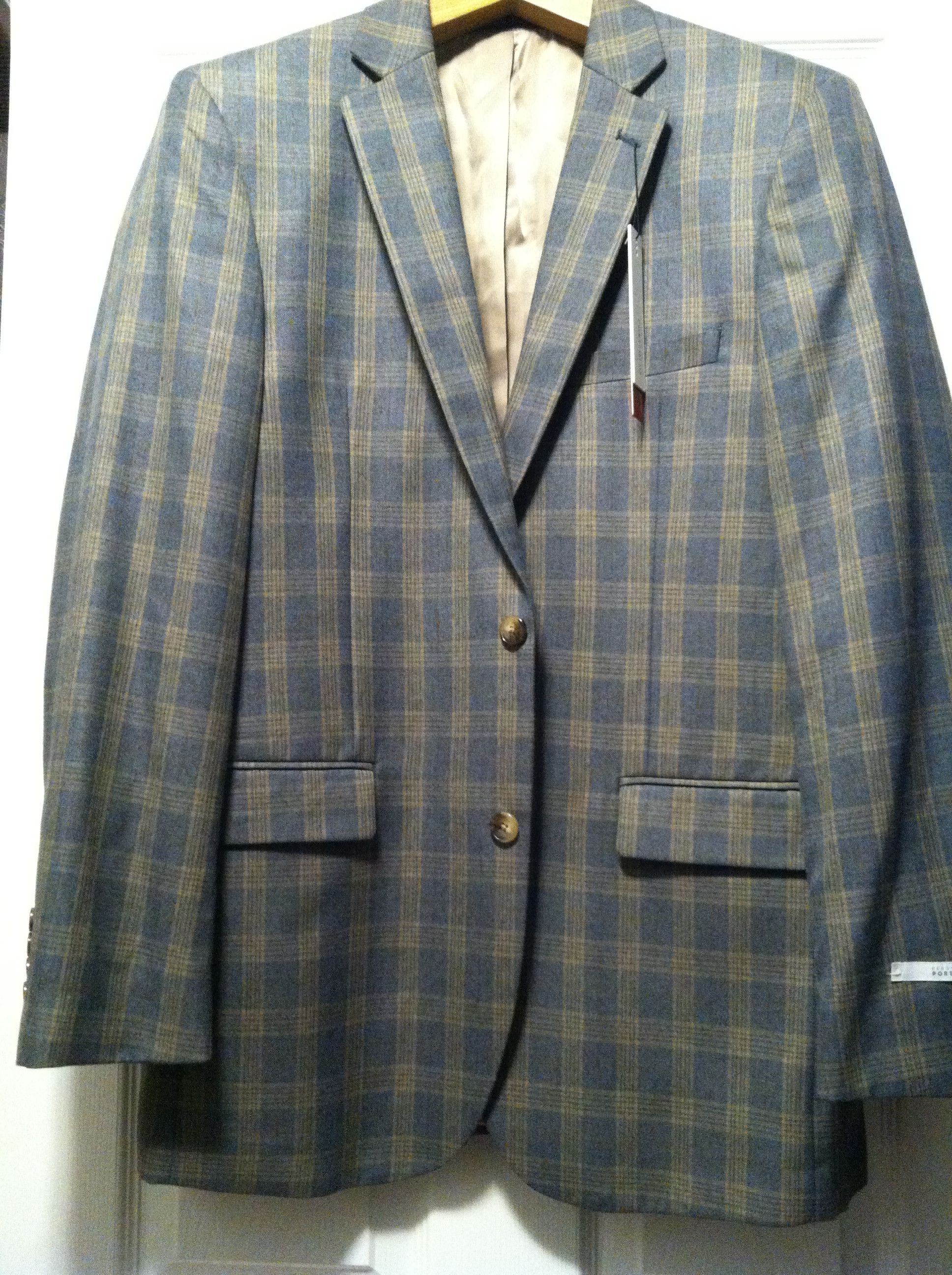 Perry Ellis PERRY ELLIS SPORT JACKET Size 40L - 2 Thumbnail