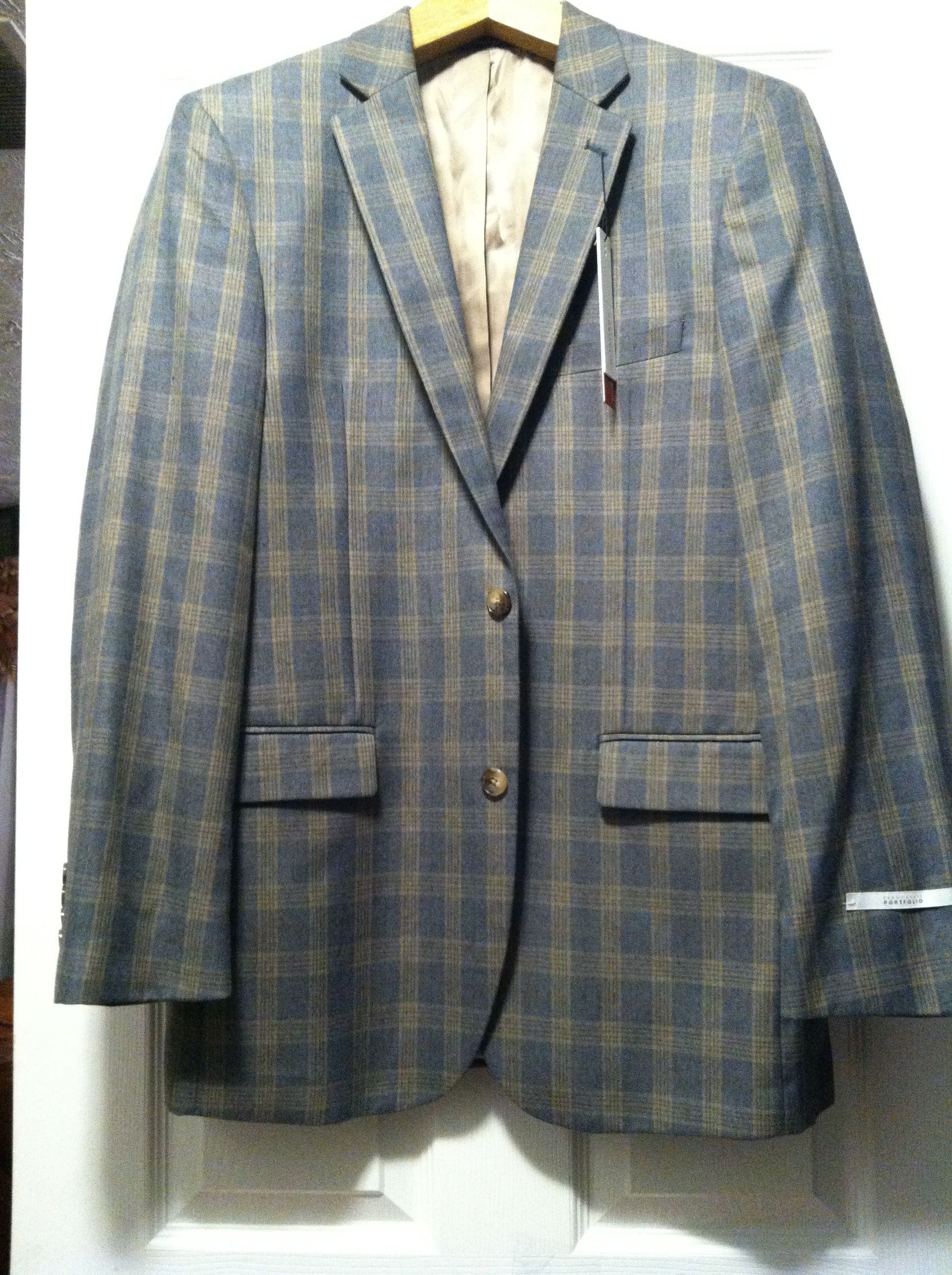 Perry Ellis PERRY ELLIS SPORT JACKET Size 40L - 1 Thumbnail